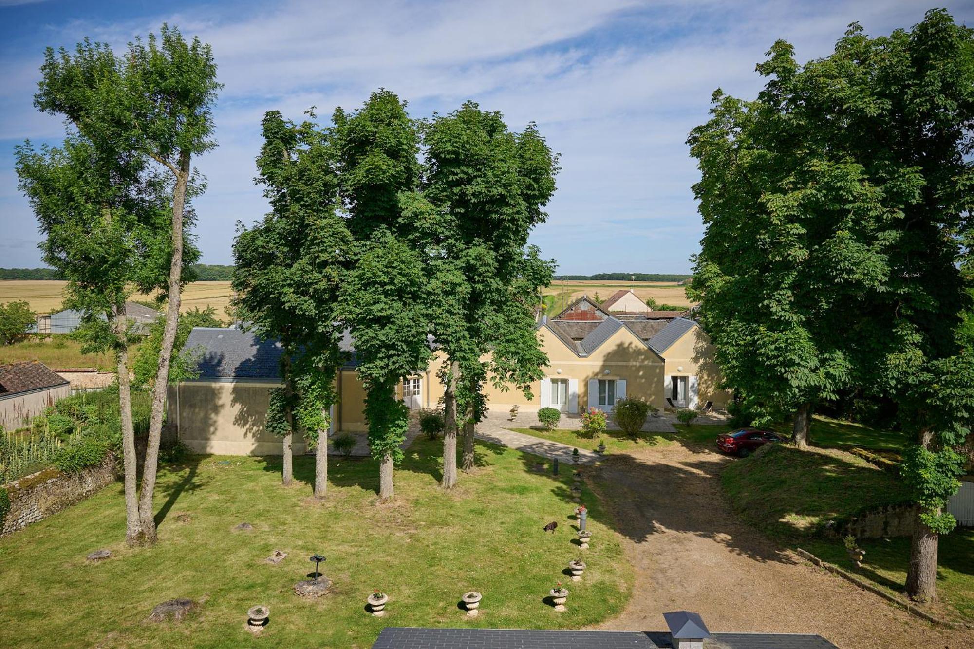 Chateau Du Bois Guibert Hotel Bonneval  Buitenkant foto